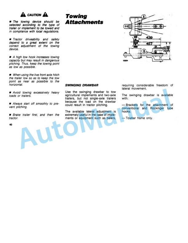 Fiatagri 160-90 Turbo, 180-90 Turbo Tractor Operation and Maintenance Manual 06910111 3 Fiatagri 160-90 Turbo, 180-90 Turbo Tractor Operation and Maintenance Manual 06910111 - Image 3