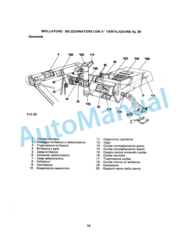 Alternative view of Fiatagri 3600, 3700 Second Clean Operation and Maintenance Manual 06910204