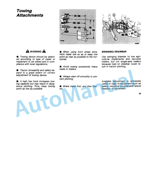 Fiatagri 45-66, 45-66DT Tractor Operation and Maintenance Manual 06910161 3 Fiatagri 45-66, 45-66DT Tractor Operation and Maintenance Manual 06910161 - Image 3