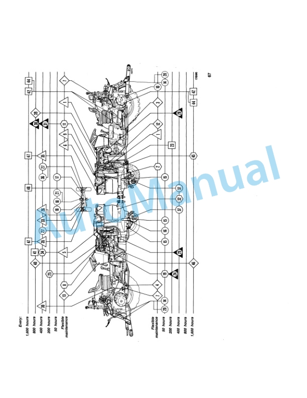 Fiatagri 45-76, 55-76, 60-76, 70-76, 70-76LP, 80-76 Tractor Operation and Maintenance Manual 06910166-4