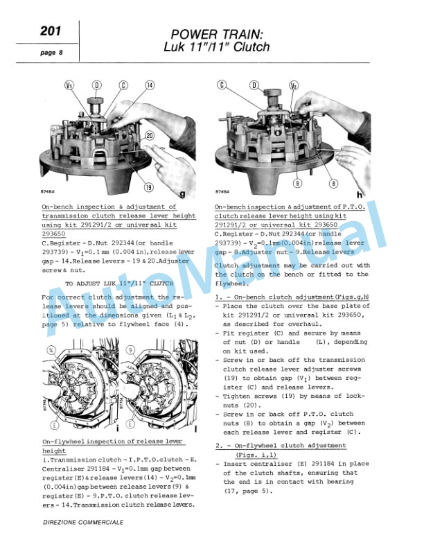 Fiatagri 450, 450DT, 450 Special, 450DT Special Tractor Workshop Manual 06910056 3 Fiatagri 450, 450DT, 450 Special, 450DT Special Tractor Workshop Manual 06910056-3