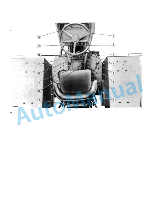 Alternative view of Fiatagri 55-46, 65-46 Tractor Operation and Maintenance Manual 06910110