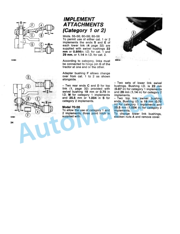 Fiatagri 55-56, 60-56, 65-56, 70-56 Tractor Operation and Maintenance Manual 06910153 3 Fiatagri 55-56, 60-56, 65-56, 70-56 Tractor Operation and Maintenance Manual 06910153 - Image 3