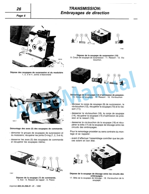 Fiatagri 55-65, 60-65, 70-65, 80-65, 465C, 565C, 665C, 765C Tractor Workshop Manual 06910097 5 Fiatagri 55-65, 60-65, 70-65, 80-65, 465C, 565C, 665C, 765C Tractor Workshop Manual 06910097 - Image 5