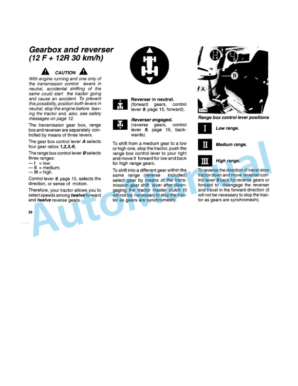 Alternative view of Fiatagri 60-94, 65-90, 72-94, 82-94, 88-94 Turbo Operation and Maintenance Manual 06910269
