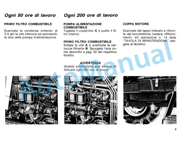 Alternative view of Fiatagri 65-90, 65-90DT Tractor Operation and Maintenance Manual 06910138