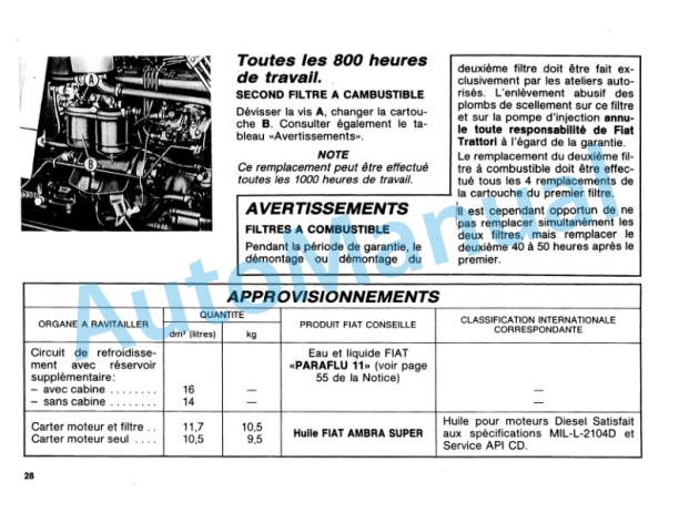 Fiatagri 65-90, 65-90DT Tractor Operation and Maintenance Manual 06910138 4 Fiatagri 65-90, 65-90DT Tractor Operation and Maintenance Manual 06910138 - Image 4