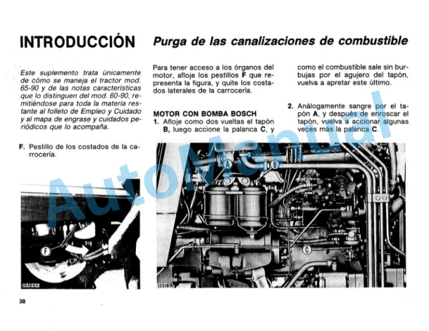 Fiatagri 65-90, 65-90DT Tractor Operation and Maintenance Manual 06910138 5 Fiatagri 65-90, 65-90DT Tractor Operation and Maintenance Manual 06910138 - Image 5