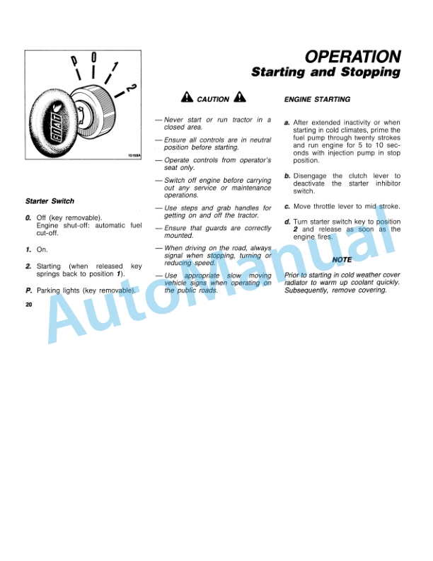 Fiatagri 70-65, 80-65 Tractor Operation and Maintenance Manual 06910124 3 Fiatagri 70-65, 80-65 Tractor Operation and Maintenance Manual 06910124 - Image 3