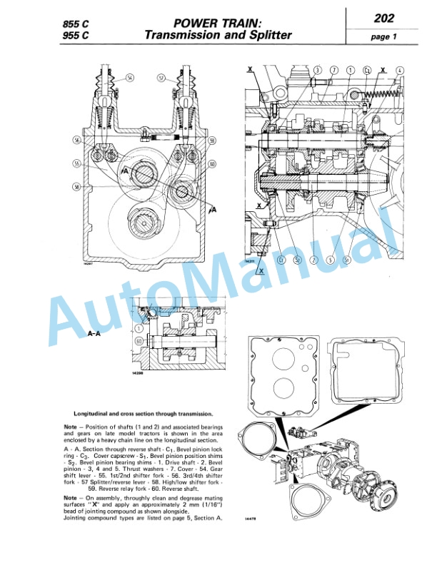 Fiatagri 855 C, 955 C, 85-55, 95-55 Tractor Workshop Manual 06910092 3 Fiatagri 855 C, 955 C, 85-55, 95-55 Tractor Workshop Manual 06910092 - Image 3