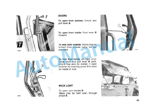 Fiatagri 90-90, 100-90 Tractor Operation and Maintenance Manual 06910148 5 Fiatagri 90-90, 100-90 Tractor Operation and Maintenance Manual 06910148 - Image 5