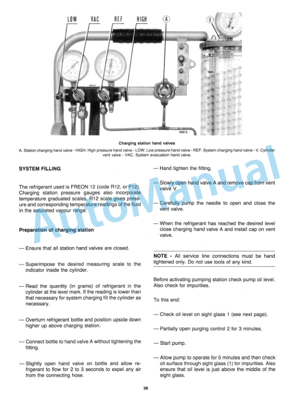 Fiatagri 90 Series Wheel Tractor Workshop Manual 06910085 - Image 4