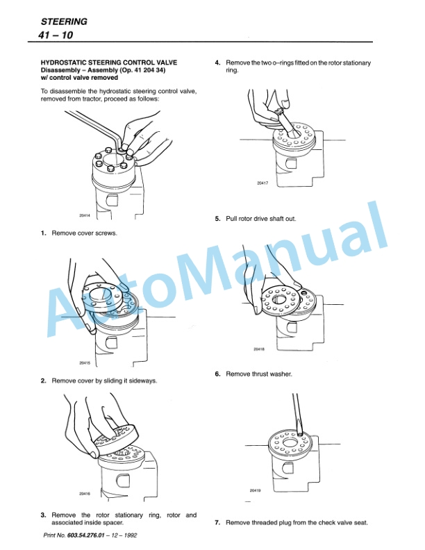 Fiatagri F100, F110, F120, F130 Turbo Tractor Workshop Manual 06910102 5 Fiatagri F100, F110, F120, F130 Turbo Tractor Workshop Manual 06910102-5