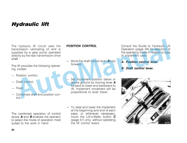 Fiatagri F100, F110, F120, F130 Turbo Winner Tractor Operation and Maintenance Manual 06910169 3 Fiatagri F100, F110, F120, F130 Turbo Winner Tractor Operation and Maintenance Manual 06910169 - Image 3