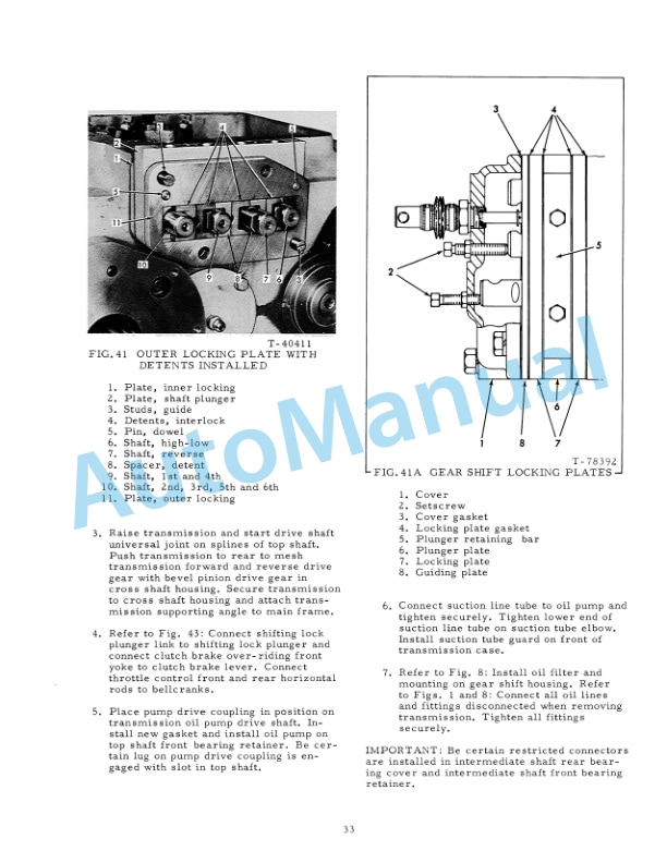 Fiatallis 100C, 100B, M100, M70 Motor Grader Service Manual 70693862-5