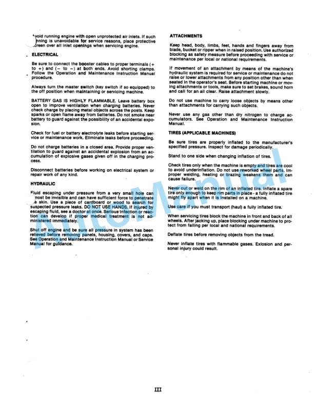 Alternative view of Fiatallis 100C, 150C, 200C Motor Grader Service Manual 70693124