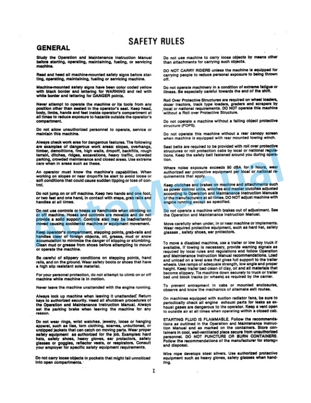 Fiatallis 14C Dozer Service Manual 73153736-2