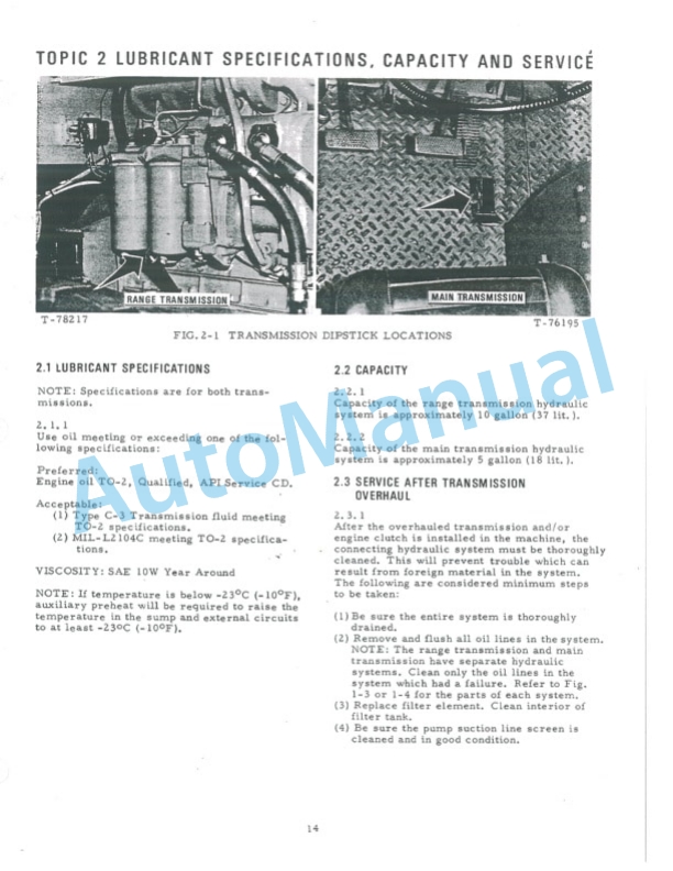 Alternative view of Fiatallis 150C, 200C Mortor Grader Service Manual 70690696