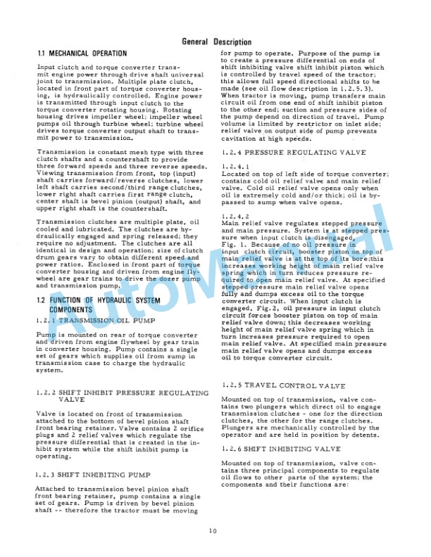 Alternative view of Fiatallis 21C Crawler Tractor Service Manual 70699320
