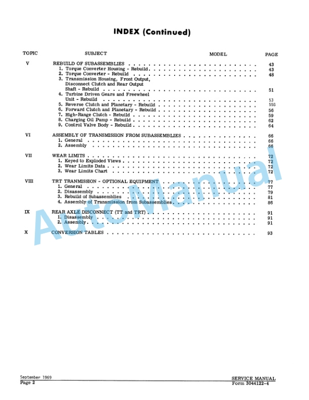 Alternative view of Fiatallis 545, 545H, 645 Wheel Loader Service Manual 73044122