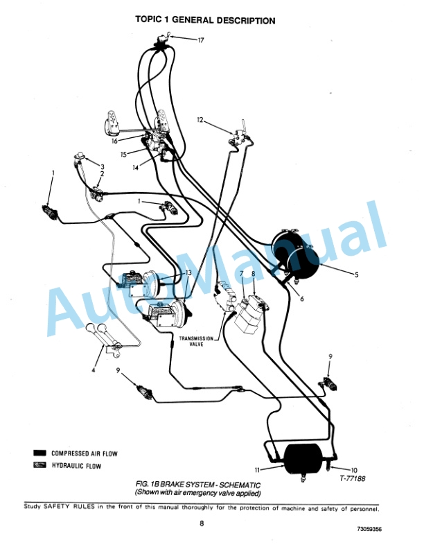 Alternative view of Fiatallis 545B, 605B Wheel Loader Service Manual 73059356