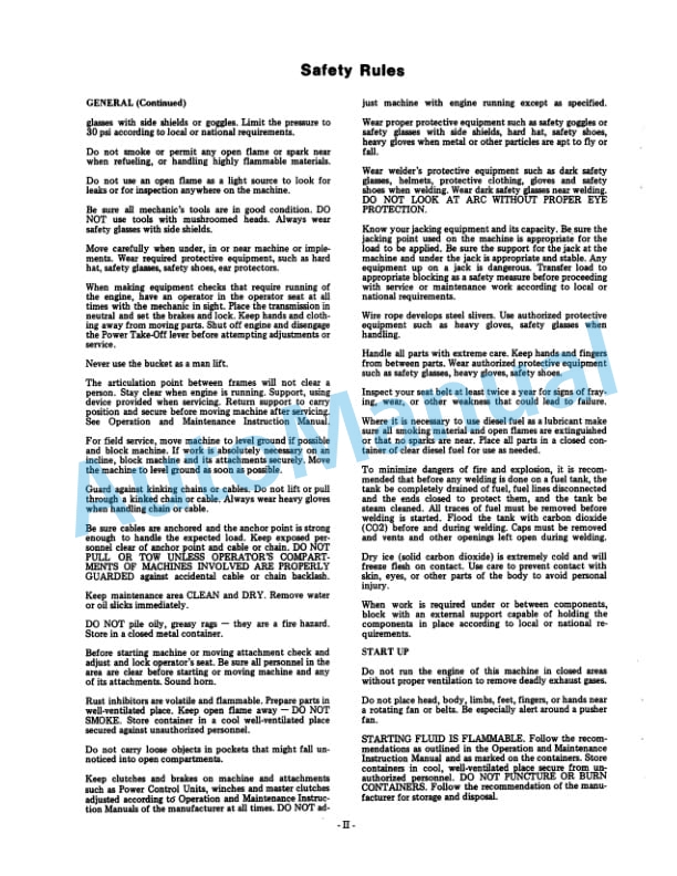 Alternative view of Fiatallis 65 Motor Grader Service Manual 70680007