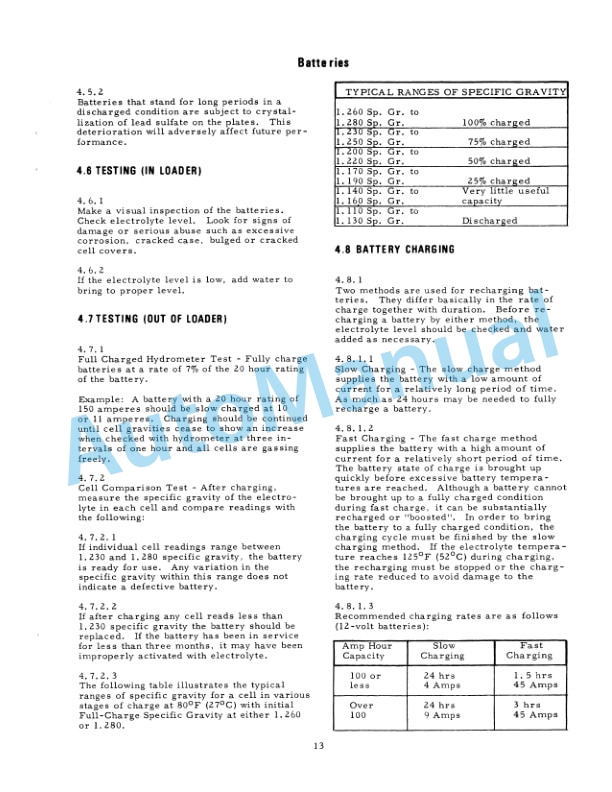 Fiatallis 745, 745H Wheel Loader Service Manual 73056512-4