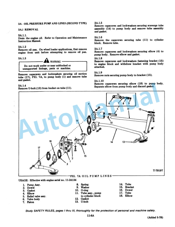 Alternative view of Fiatallis 745, 745H Wheel Loader Service Manual 73058628