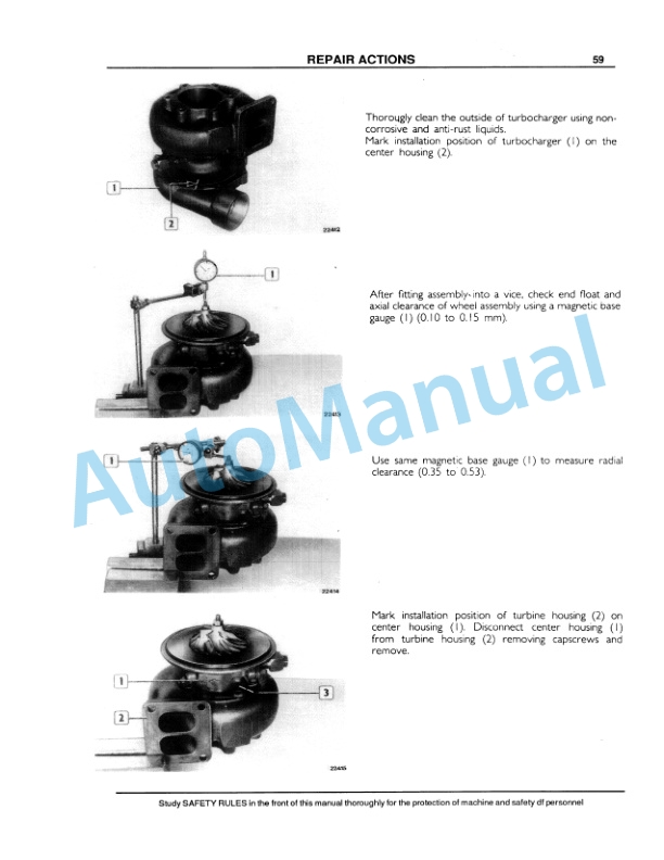 Fiatallis 8465 Engine Service Manual 60406543-5