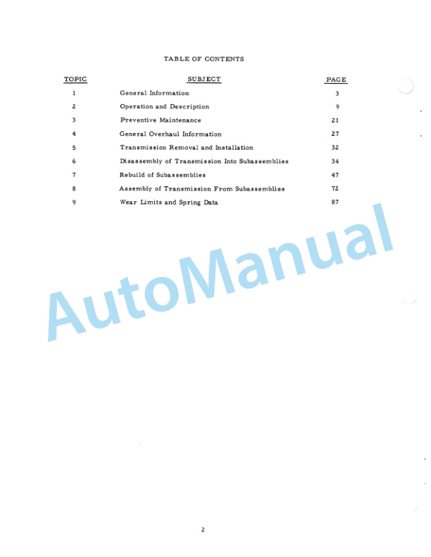 Alternative view of Fiatallis 945, 945B Wheel Loader Service Manual 73060179