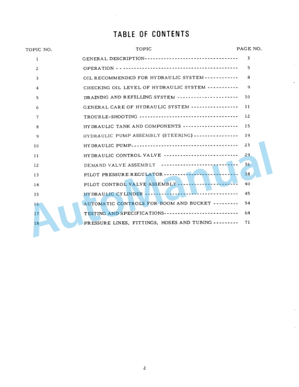 Alternative view of Fiatallis 945, 945B Wheel Loader Service Manual 73060183