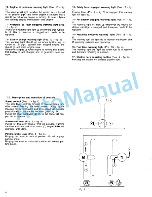 Fiatallis BEN7.16 Crawler Loader Operation Maintenance Repair Manual 59823801-2