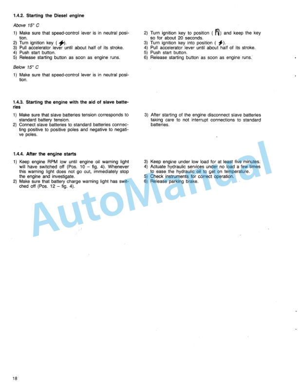 Fiatallis BEN7.16 Crawler Loader Operation Maintenance Repair Manual 59823801-3