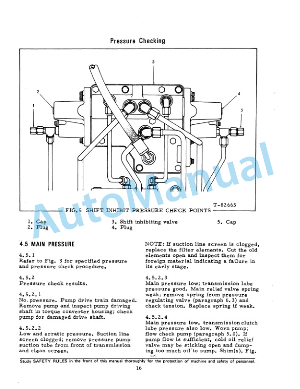 Alternative view of Fiatallis FD30 Crawler Tractor Service Manual 73127703