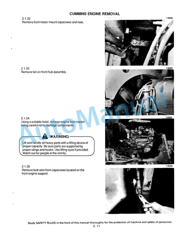 Fiatallis FD30B Dozer Service Manual 73153880-4