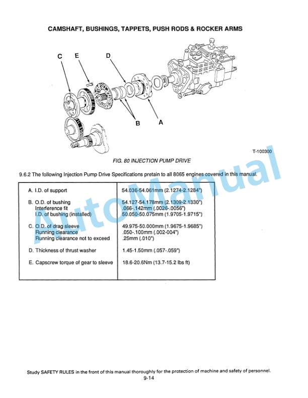 Alternative view of Fiatallis FD7 Dozer Service Manual 73158152