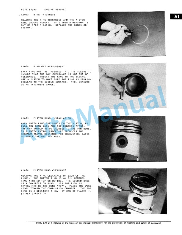 Fiatallis FG75, FG85, FG95 Motor Grader Service Manual 73139904-2