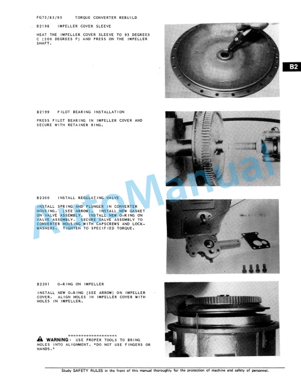 Fiatallis FG75, FG85, FG95 Motor Grader Service Manual 73139904-3