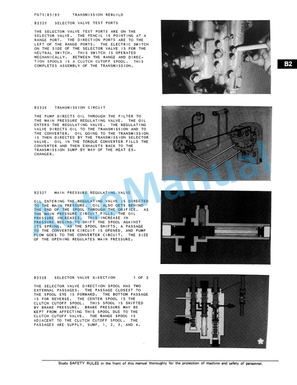 Fiatallis FG75, FG85, FG95 Motor Grader Service Manual 73139904-4