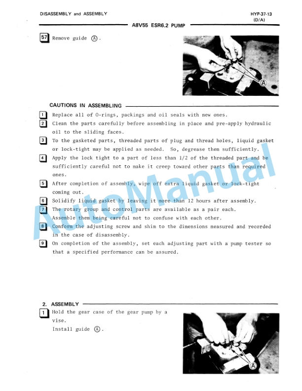 Alternative view of Fiatallis FH120 Hydraulic Excavator Service Manual 73158518