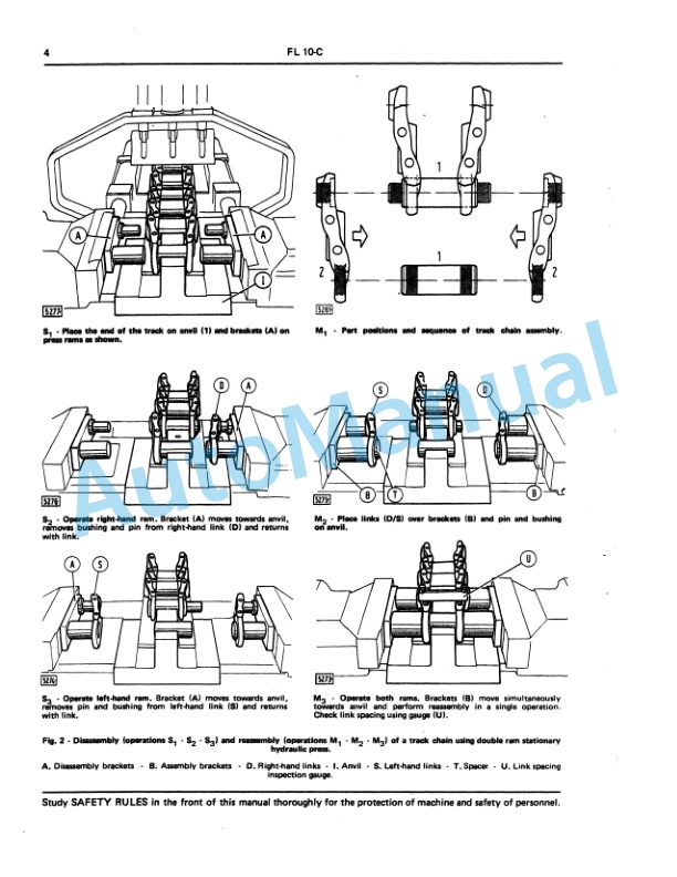 Fiatallis FL10C Crawler Loader Service Manual 60406168-2