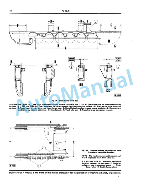 Fiatallis FL10C Crawler Loader Service Manual 60406168-3