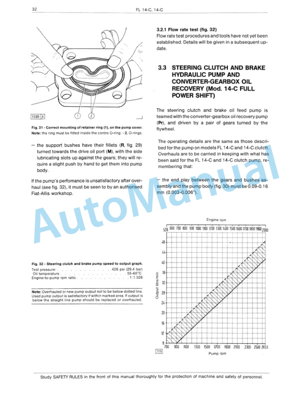 Fiatallis FL14C, 14C Crawler Dozer Service Manual 60406292-4