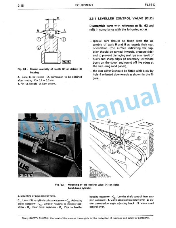 Fiatallis FL14C Crawler Dozer Service Manual 60406291-5