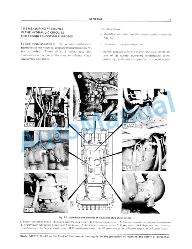Fiatallis FL20 Crawler Loader Service Manual 60406241-3