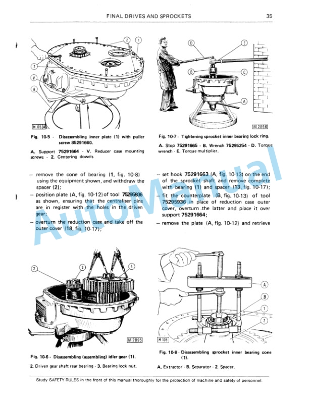 Fiatallis FL20 Crawler Loader Service Manual 60406315-5