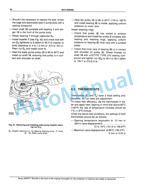 Alternative view of Fiatallis FL20 Crawler Loader Service Manual 73158159