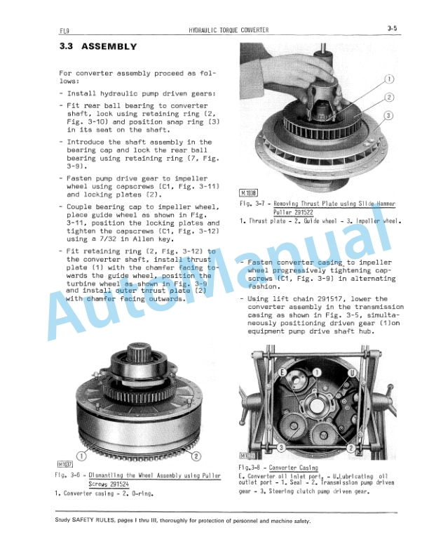 Fiatallis FL9 Crawler Loader Service Manual 60406053-2