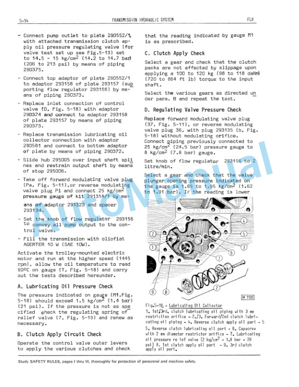 Fiatallis FL9 Crawler Loader Service Manual 60406053-5