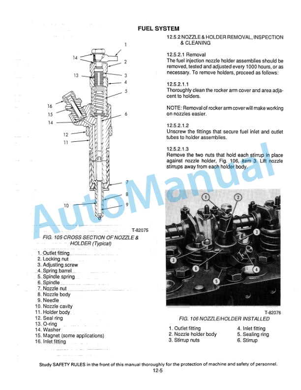 Alternative view of Fiatallis FR11 Service Manual 73158161